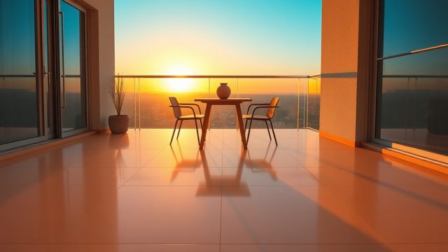 EpoksiDestek ile Balkon Zemin Kaplaması